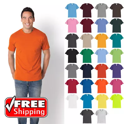 $9.59 • Buy Port & Company PC55 Men's Core Blend 50/50 T-Shirt Short Sleeve 5.5 Ounce Tee