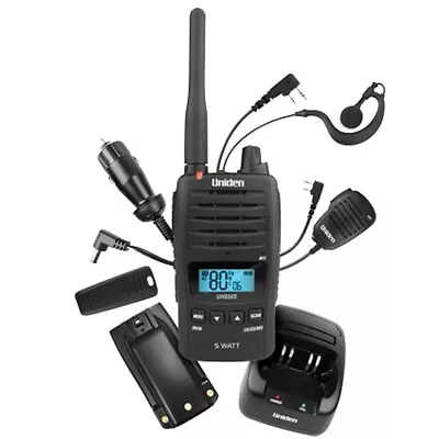 New - Uniden UH850S 5W UHF 80H Handheld CB Radio Waterproof Hiking Bush Hunt • $235