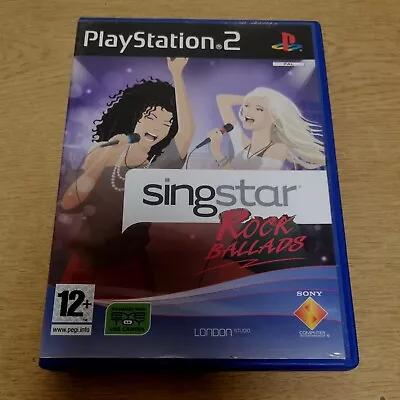 £4.99 • Buy Sony PlayStation 2 Game: Singstar Rock Ballads