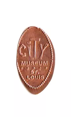 Elongated Penny  CITY MUSEUM - ST LOUIS  St Louis MO COPPER • $2.50