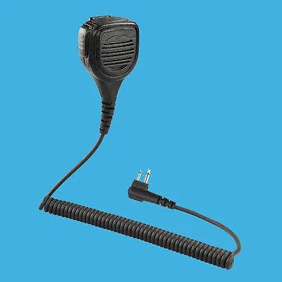 Heavy Duty Speaker Microphone For Motorola Two Pin 2-Way Walkie Talkie • $23