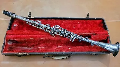 Cundy Bettoney The American Perfection Metal Clarinet Silver Plated W/ Case & Mp • $74.99