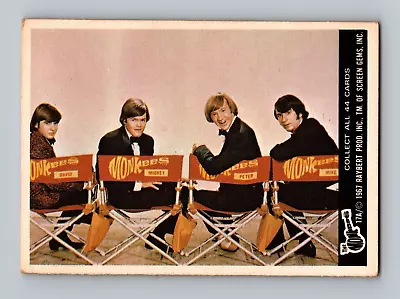 1967 Raybert #17A The MONKEES - GD-VG Vintage Trading Card • $4.02