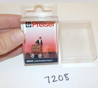 Preiser HO Scale 29044 Barrel Organ Musician Man W/Monkey Figure (#7208) • $14.99