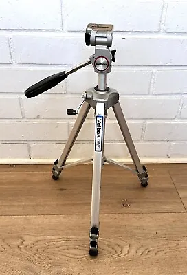 VELBON VGB-3C Photographer Aluminum Tripod W/Crank & 3-Way Pan/Tilt g6 • $25