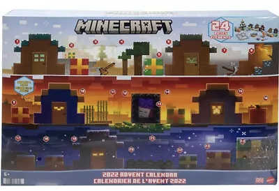 Minecraft Mob Head Minis Advent Calendar Featuring Pixelated Video-Game... • $37.99