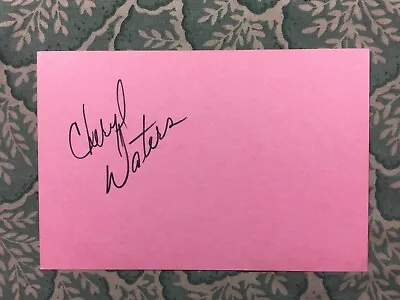 Cheryl Waters - Macon County Line - Messenger Of Death - Autographed In 1975 • $4.99