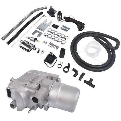 Gasoline Diesel Water Heater Kit 5000W 12V For Cars RV Trailers Coolant Heating • $275