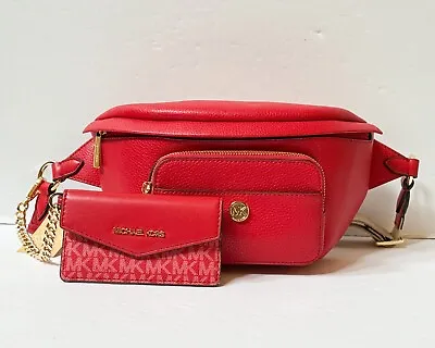 Michael Kors Maisie 2 In 1 Waist Fanny Pack Crossbody Waist Pack Sling Bag • $96.80