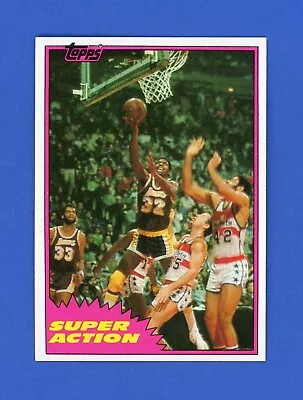 1981 Topps MAGIC JOHNSON Basketball Card #109 ~ NM-MT ~ HOF LAKERS ~ • $10.50