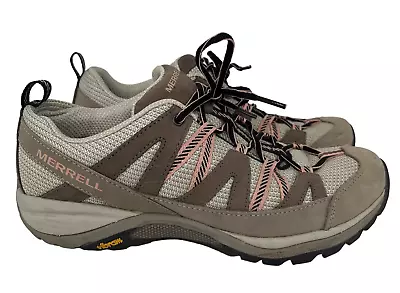 Merrell Womens 10 Siren Sport 3 J035524 Brown Hiking Shoes Trail Sneakers Vibram • $25.99