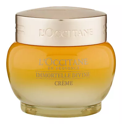 L'Occitane Immortelle Divine Cream 1.7 Fl Oz50 Ml. Facial Moisturizer • $100.20