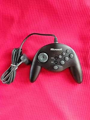 Microsoft SideWinder Game Pad Controller 15-pin Serial Game Port 90873-Vintage A • $10.99