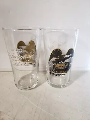 Pair Set Lot Of 2 Yuengling Traditional Tumbler Pint Glass Pilsner Round Bottom  • $18.90