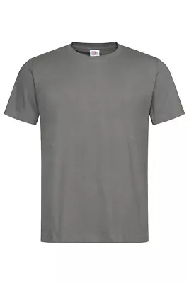 3-Pack Of Stedman Classic 100% Cotton Mens Mans Plain Tshirts Tees Tee T-Shirts • £18.99