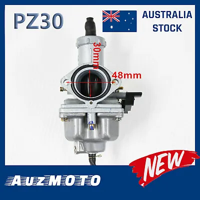 PZ 30mm Racing Caburetor CARBY FOR 125 200 250cc Pit Dirt Bike Quad Atomik ATV • $23.45
