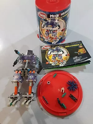 2002 K'Nex Mech Warrior Hollander II Builder Set PARTS ONLY MISSING SOME PIECES  • $16