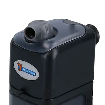 £21.78 • Buy Aqua Flow 100 Dual Action Internal Aquarium Filter Fish Tank Filter 200L/H