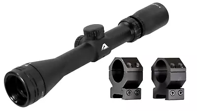 Aim Sports ​3-12X32  Scout Scope With AO And Mil-Dot Reticle With  FREE Rings • $129.99