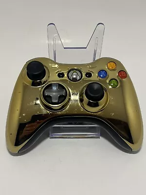 Xbox 360 Special Edition Star Wars C3PO Gold Chrome Wireless Controller OEM • $31.99