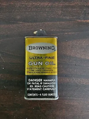 VERY NICE Vintage Browning Extra-Fine Gun Oil Can 4 Oz. • $30