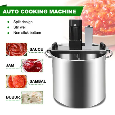 15-360L Automatic Chilli Tomato Sauce Stirrer Machine Fruit Jams Mixing Acces • £1239