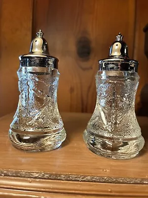 Vintage Indiana Glass Salt Pepper Shakers • $10.49