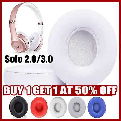 Replacement Ear Pads Cushions For Dr. Dre Beats Solo 2.0 & Solo 3.0 Wireless UK • £4.60