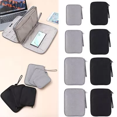 Earphone Wire Holder Power Bank Pouch Digital Storage Bag Data Cable Organizer • £4.81