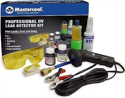 Mastercool 53351-B Professional UV Leak Detector Kit With 50W Mini Light Black • $113.99