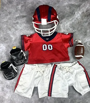 Build A Bear BAB Jersey Uniform 2 Pants Cleats Helmet Football Lot 0110 • $12.74