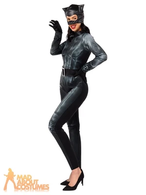 £19.99 • Buy Adult Catwoman Movie Costume Ladies Superhero Batman Book Day Fancy Dress Outfit