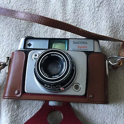 Vintage Dacora Dignette 35mm Camera Made In West Germany With Leather Case. • £15