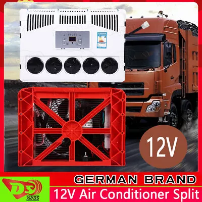 German Brand / 12V Air Conditioner High Quality For Semi Trucks Bus RV Caravan • $551.99