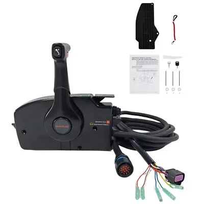 Remote Control Box 881170A14 14 Pin 20FT Cable Side Mount For Mercury Outboard • $189.16