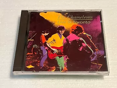 THE CHAMELEONS  Live In Toronto  [MARCH 5 1987] CD (1992) ILLC 036 RARE OOP • $29.99