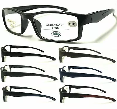 £4.99 • Buy 152 High Quality Men Sports Style Reading Glasses/Super Fashion Comfort Designed