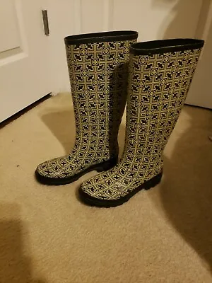 Tory Burch Rain Boots 8 • $60