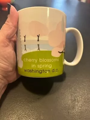 $15 • Buy Starbucks Washington DC Collector Coffee Mug 18oz 2007 Cherry Blossoms In Spring