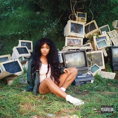 SZA - CTRL [New Vinyl LP] Explicit Colored Vinyl Gatefold LP Jacket Green 15 • £22.78