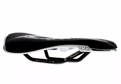 Shimano PRO Stealth LTD Road Race Saddle/Seat Stainless Rail 142mm Chrome/Black • $110.41