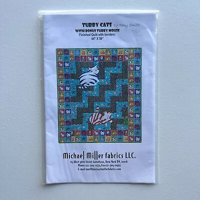 VINTAGE Tubby Cats By Tony Smith. - Quilt Pattern - UNCUT NEW • $12