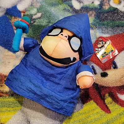 Super Mario KAMEK Plush Toy Banpresto Taffeta 8  Tagged Rare Magikoopa • $40