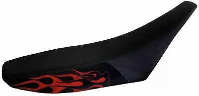 $31.90 • Buy Suzuki Drz110 2003-09  Red Flame Seat Cover #M203543