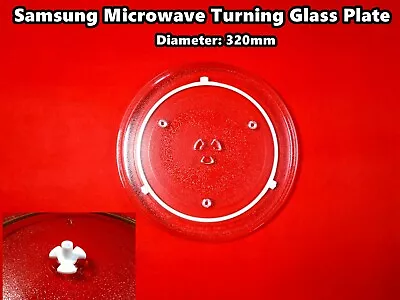 Samsung Sharp Microwave Oven Glass Turntable Plate Platter 320mm MW16 Brand New • $33