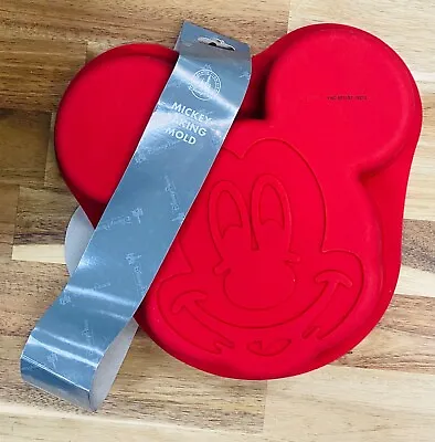 Disney Parks Mickey Mouse Cake Baking Silicone Mold • $23.06