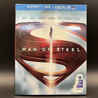Man Of Steel (Blu-ray 2013) Slipcover • $8