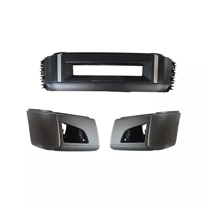 Volvo VNL Complete Front Bumper With Fog Lamp Hole 2018 2019 2020 2021 • $698.80