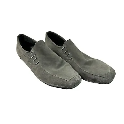 Very Fine Salsero Darius Ballroom Waltz Latin Salsa Loafer Suede Gray Men's 12 • $37.49