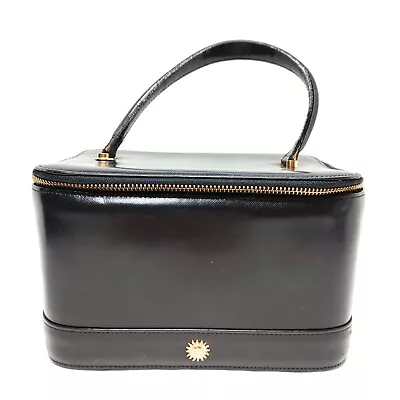 VERSACE Hand Bag  Black Leather 3547418 • $8.50